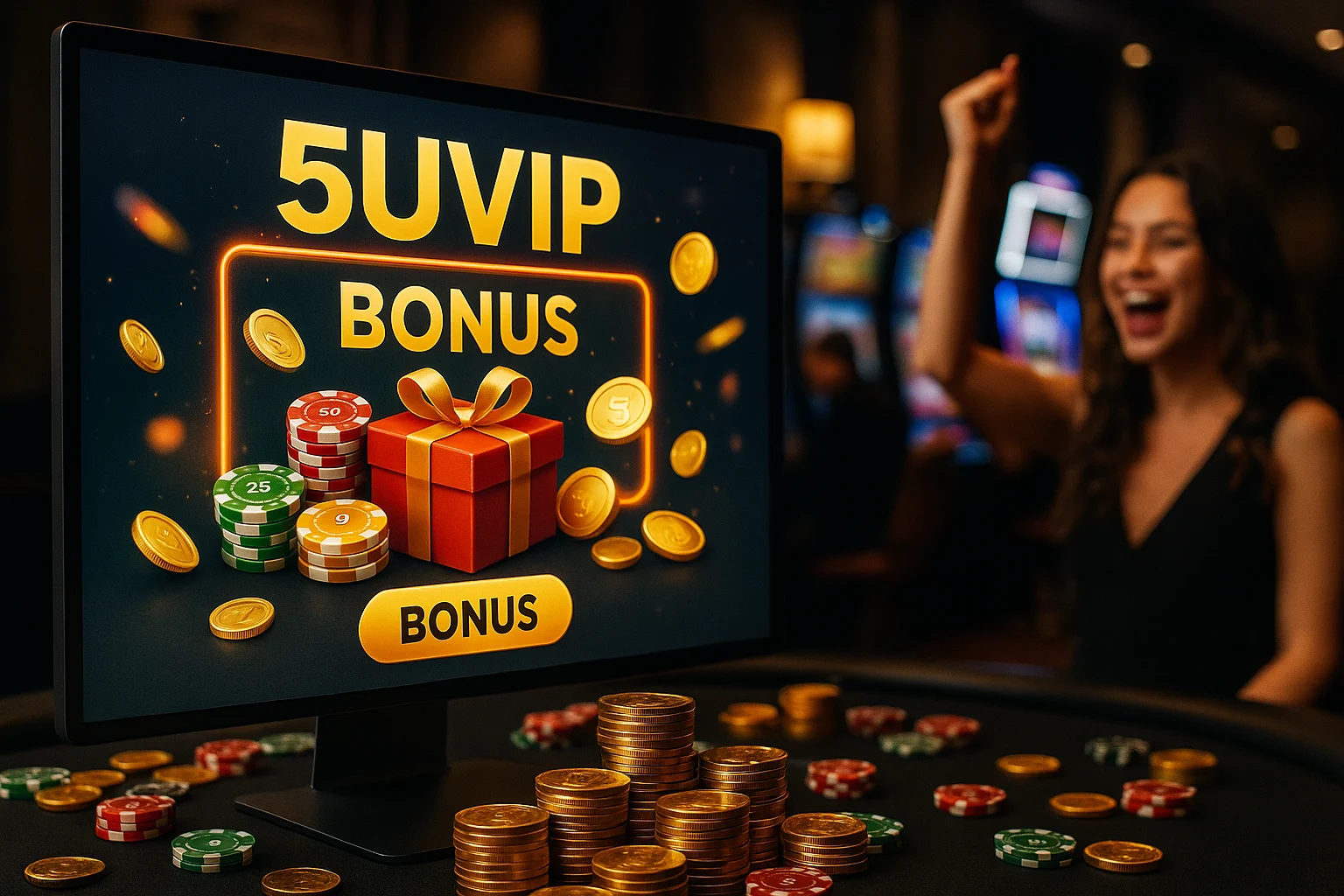 O bônus promocional 5UVIP é uma ótima maneira de começar sua aventura