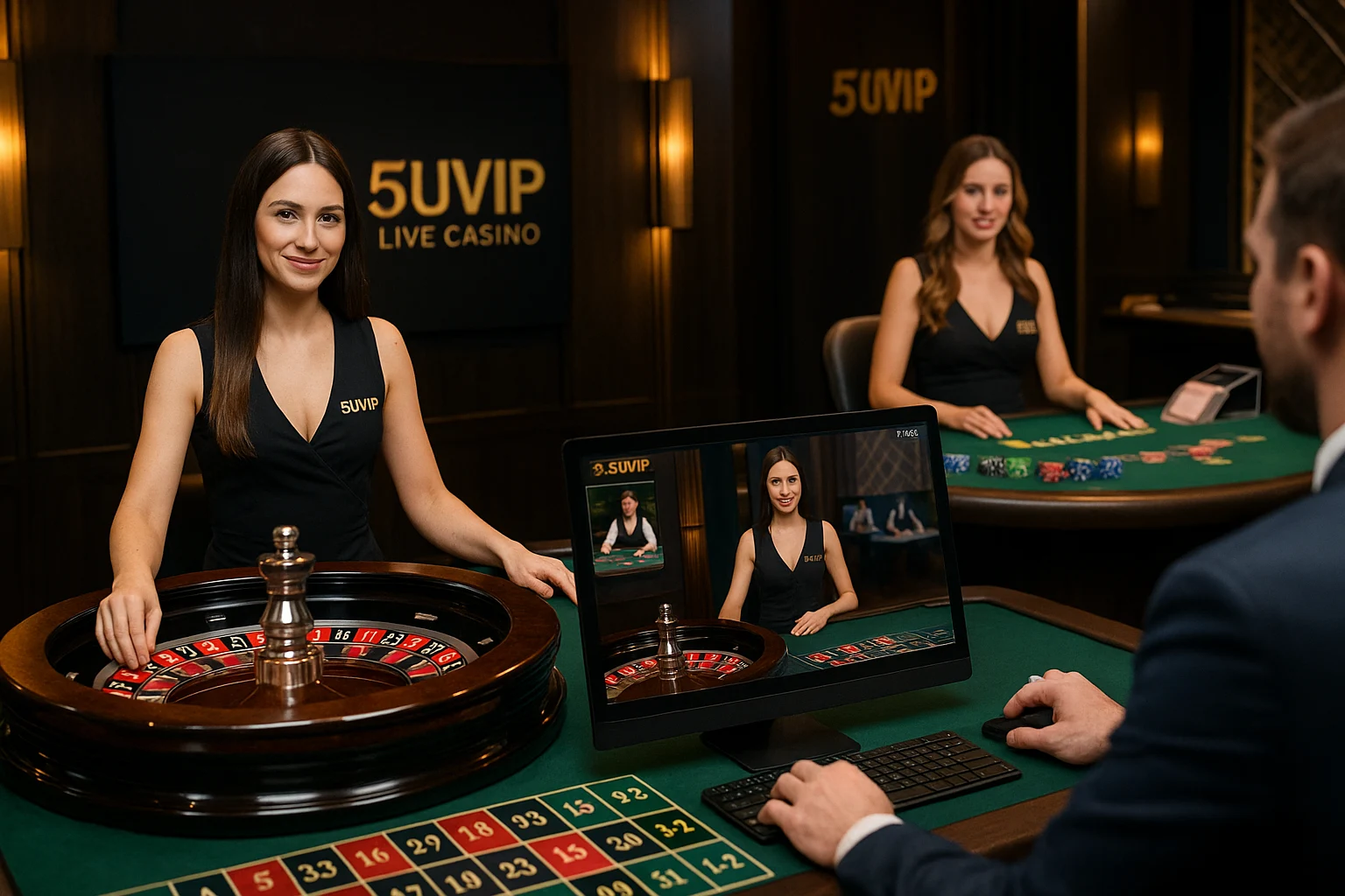 O 5UVIP Live Casino lança promoções regularmente