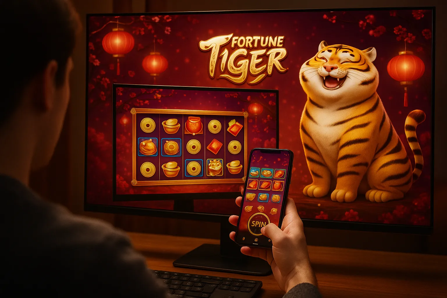 Fortune Tiger é um jogo imperdível no 5UVIP Casino