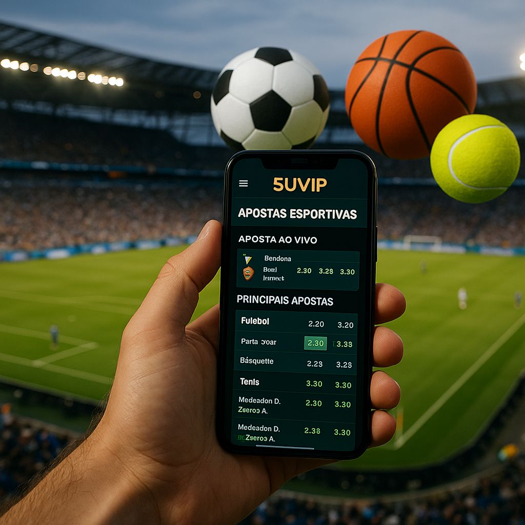 Apostas esportivas no cassino online 5UVIP